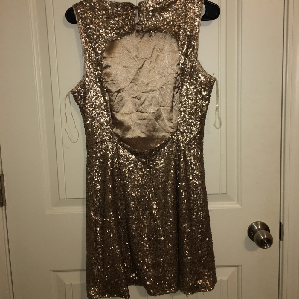 Fabrik Sequin Mini Dress